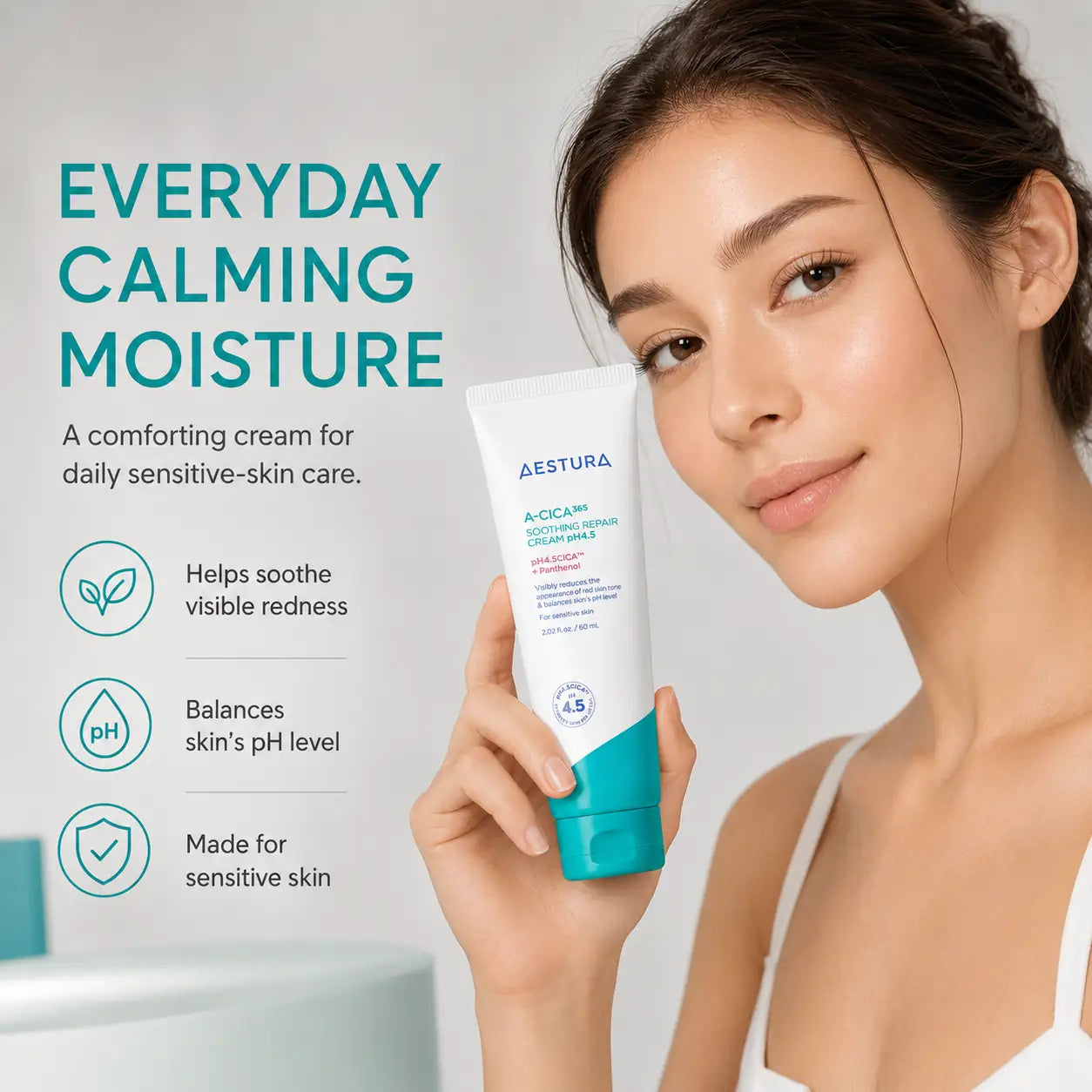 AESTURA A-Cica Calming Cream 60ml