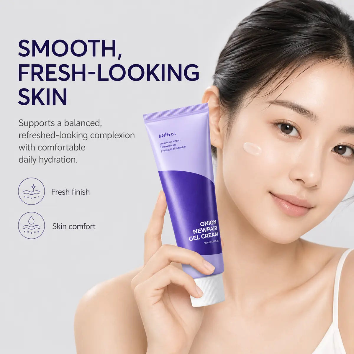 Isntree Onion Newpair Gel Cream Moisturiser 50ml