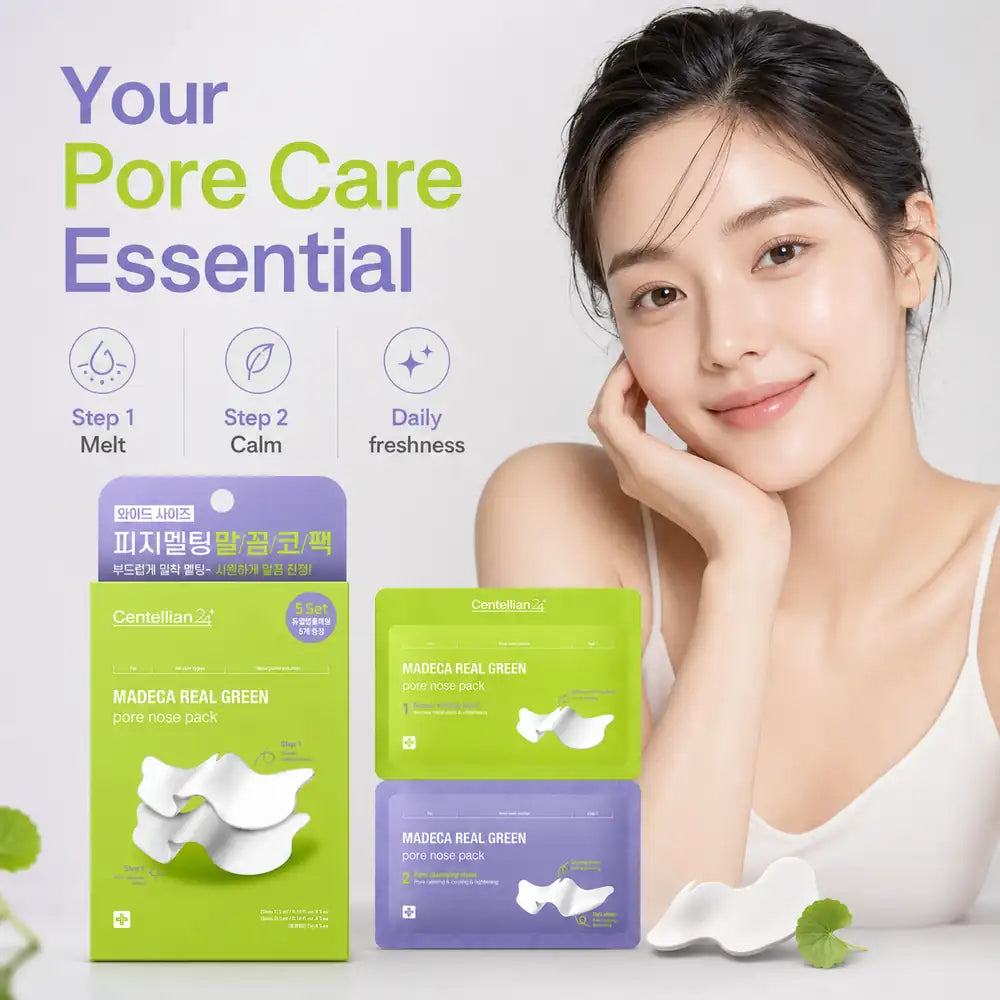 Centellian24 Real Green Pore Nose Pack 5 Set