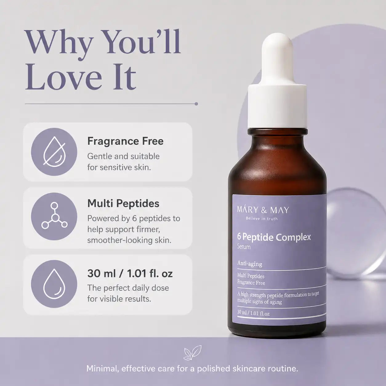 Mary&May 6 Peptide Complex Serum 30ml