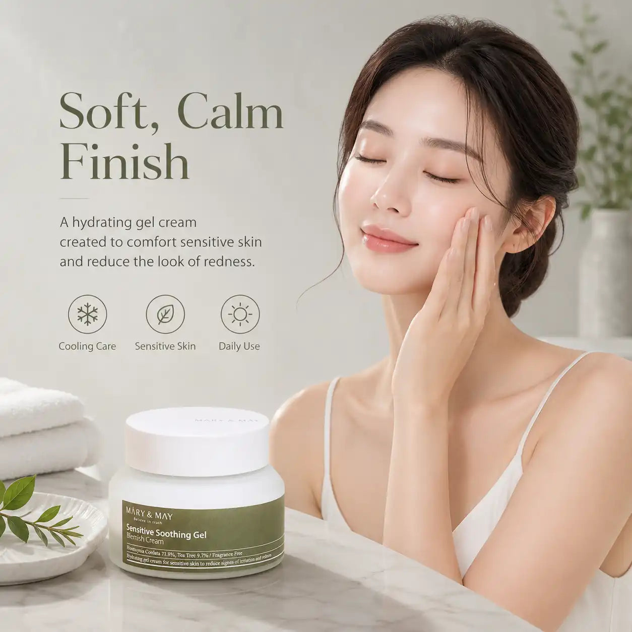 Mary&May Sensitive Soothing Gel Cream 70g