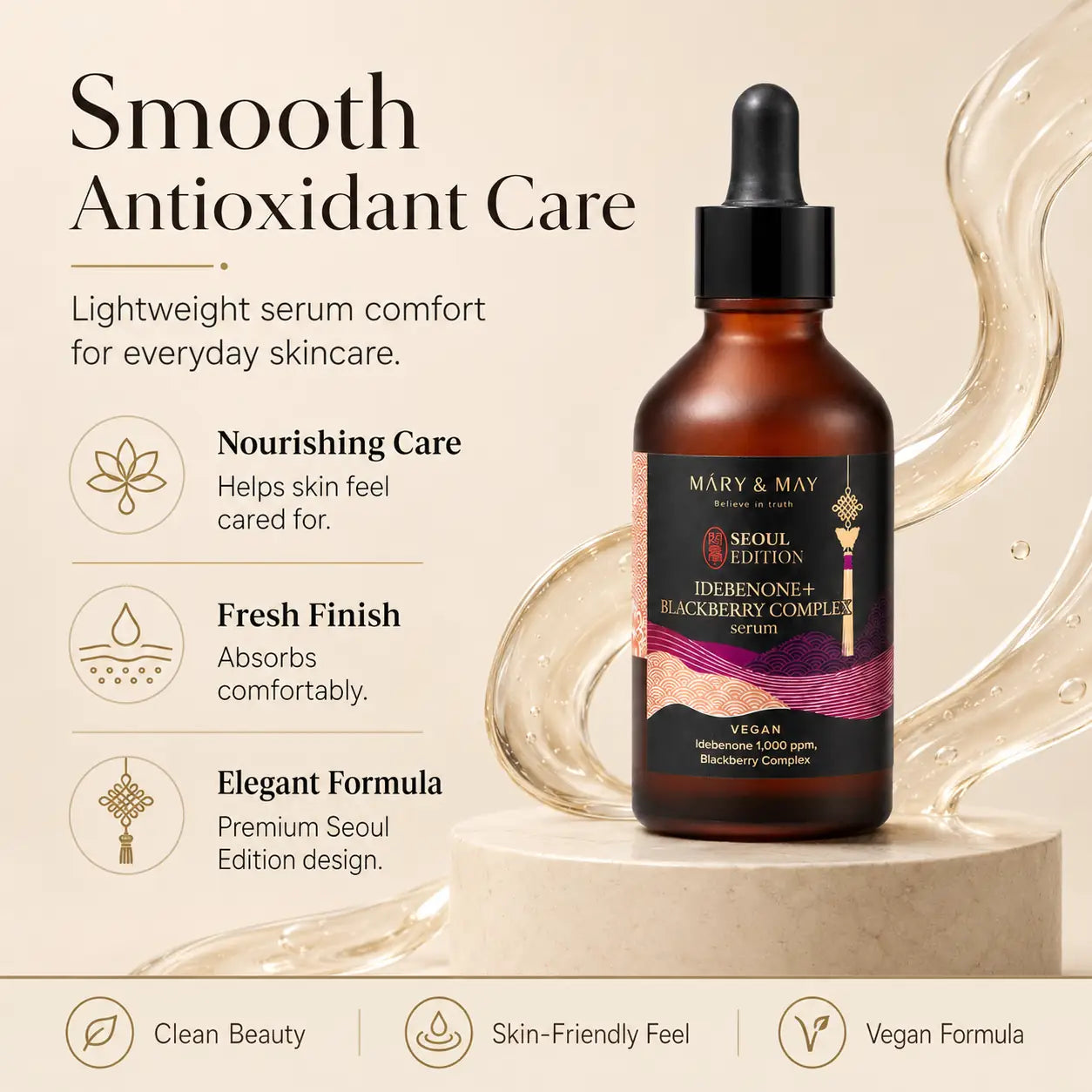 Mary&May Idebenone+Blackberry Complex Serum 80ml