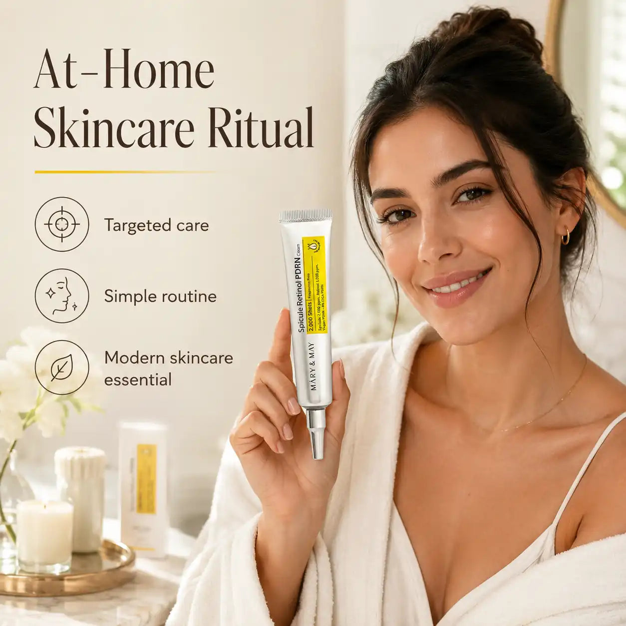 Mary&May Spicule Retinol PDRN Cream 15g