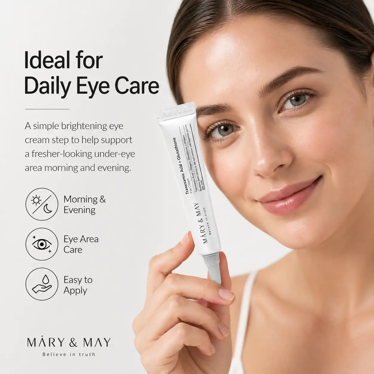 Mary&May Tranexamic Acid+Glutathione Eye Cream Miniature 12g