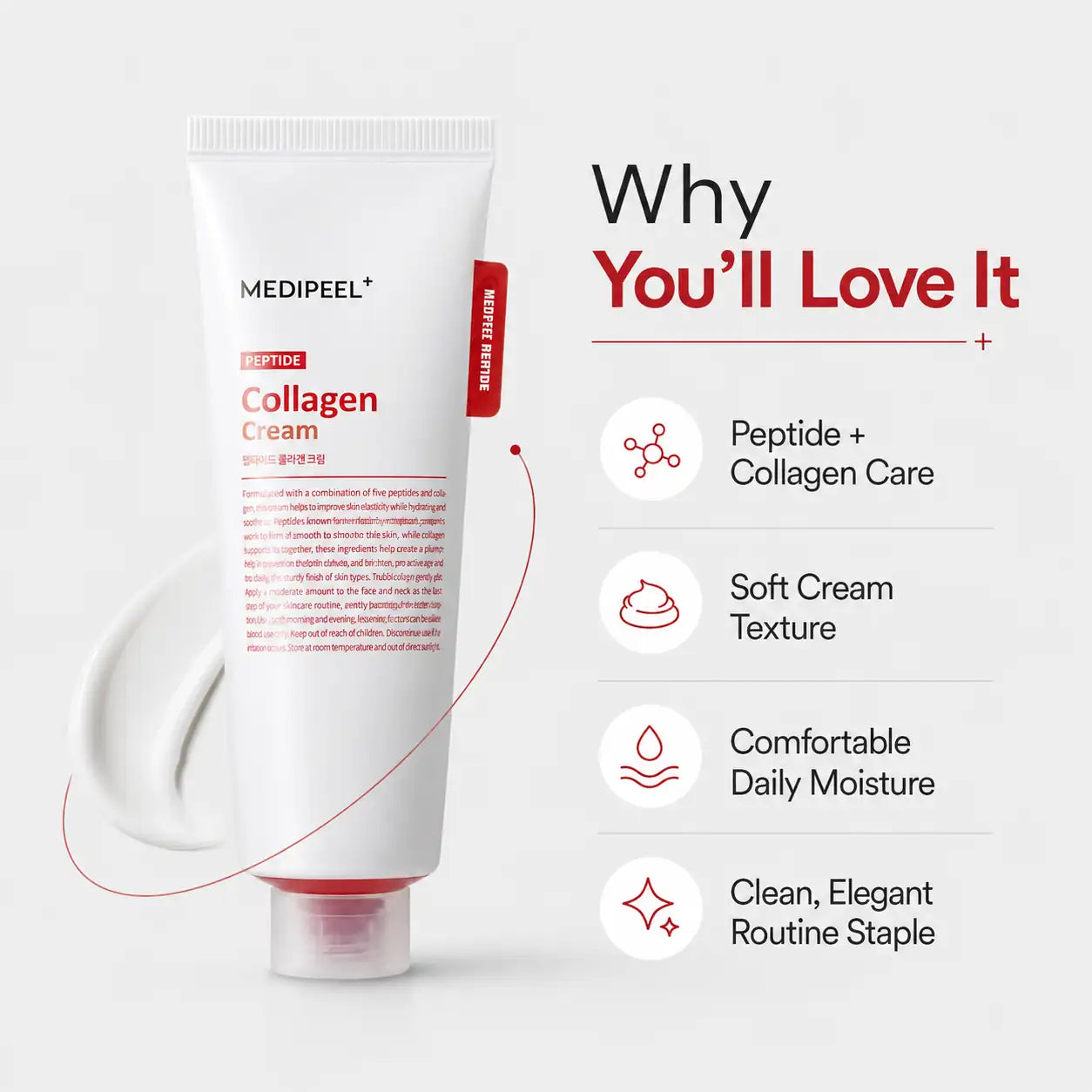 MEDI-PEEL Red Lacto Collagen Cream 80ml