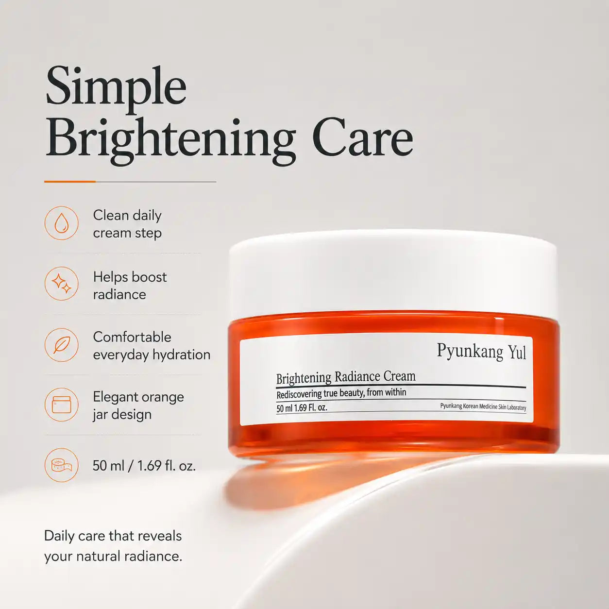Pyunkang Yul Brightening Radiance Cream 50ml