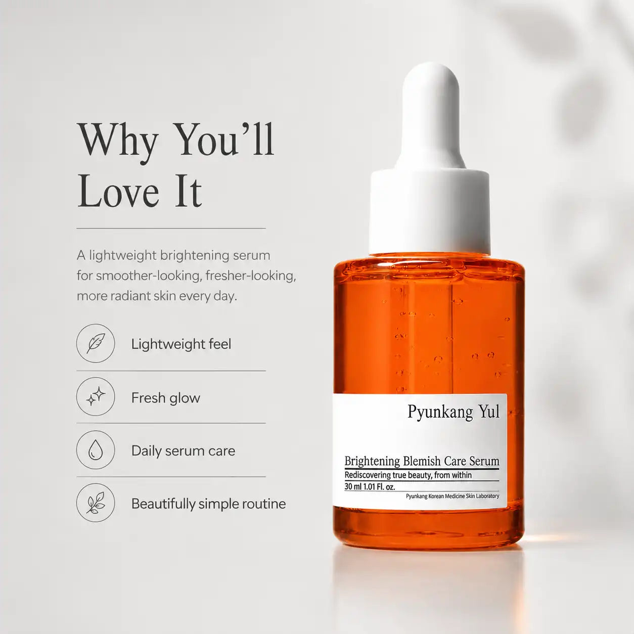 Pyunkang Yul Brightening Blemish Care Serum 30ml