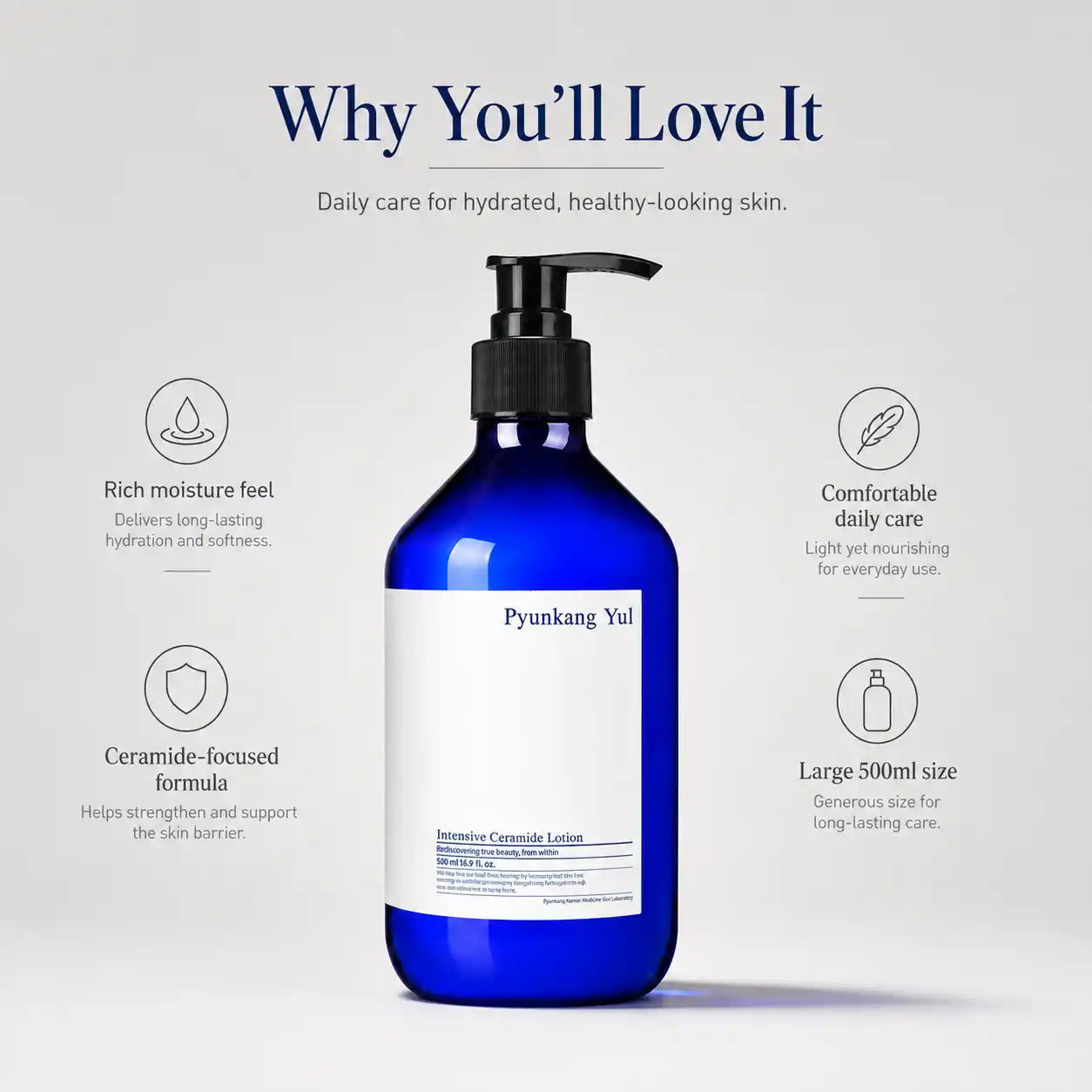 Pyunkang Yul Intensive Ceramide Lotion 500ml