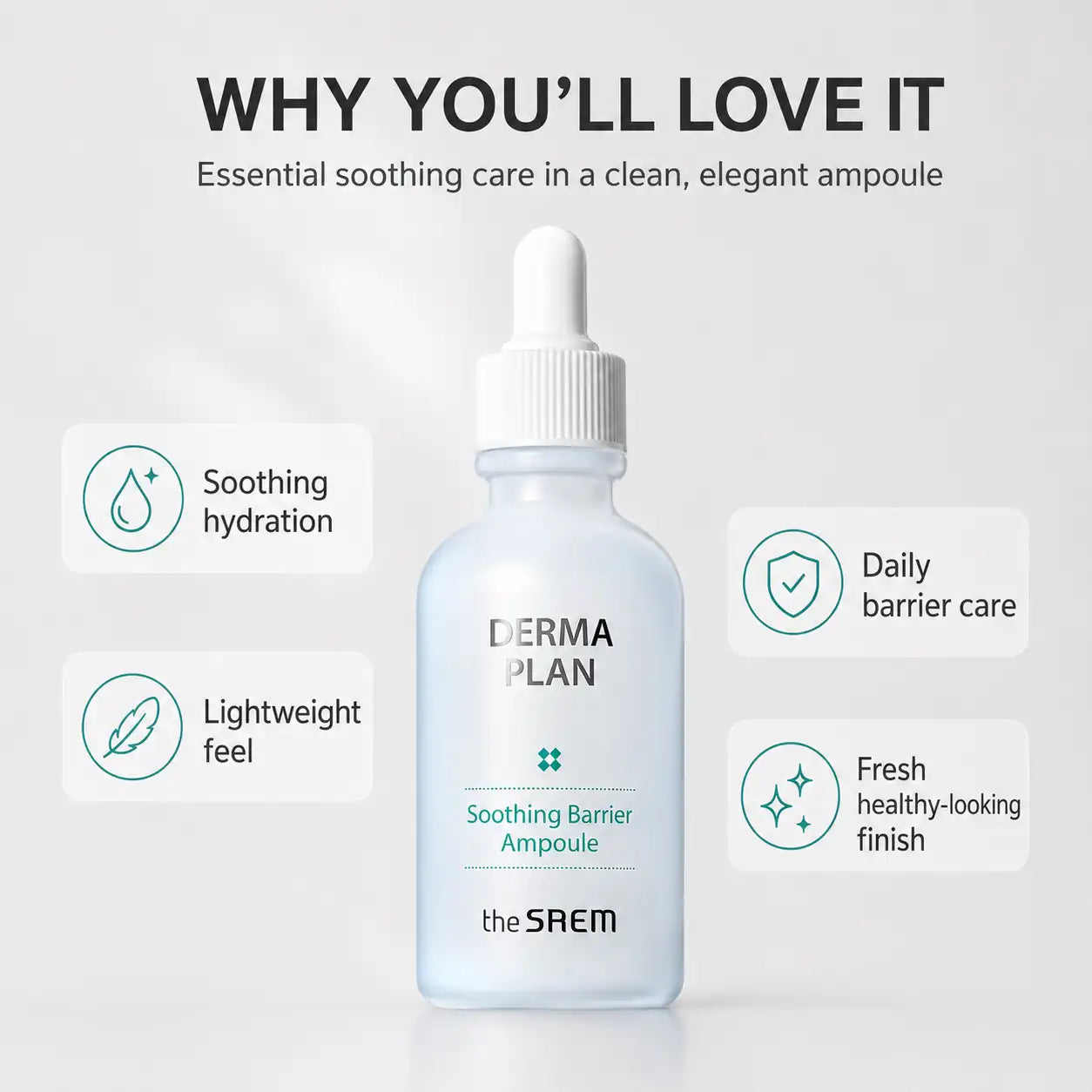 The Saem Derma Plan Soothing Barrier Ampoule 50ml