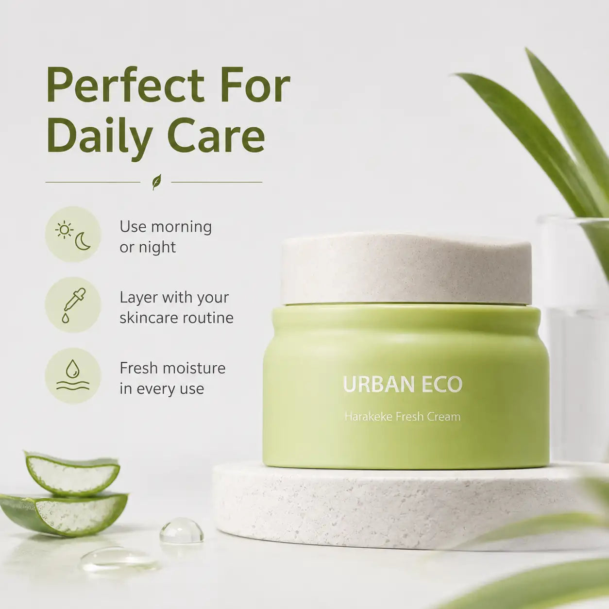 The Saem Urban Eco Harakeke Fresh Cream 50ml