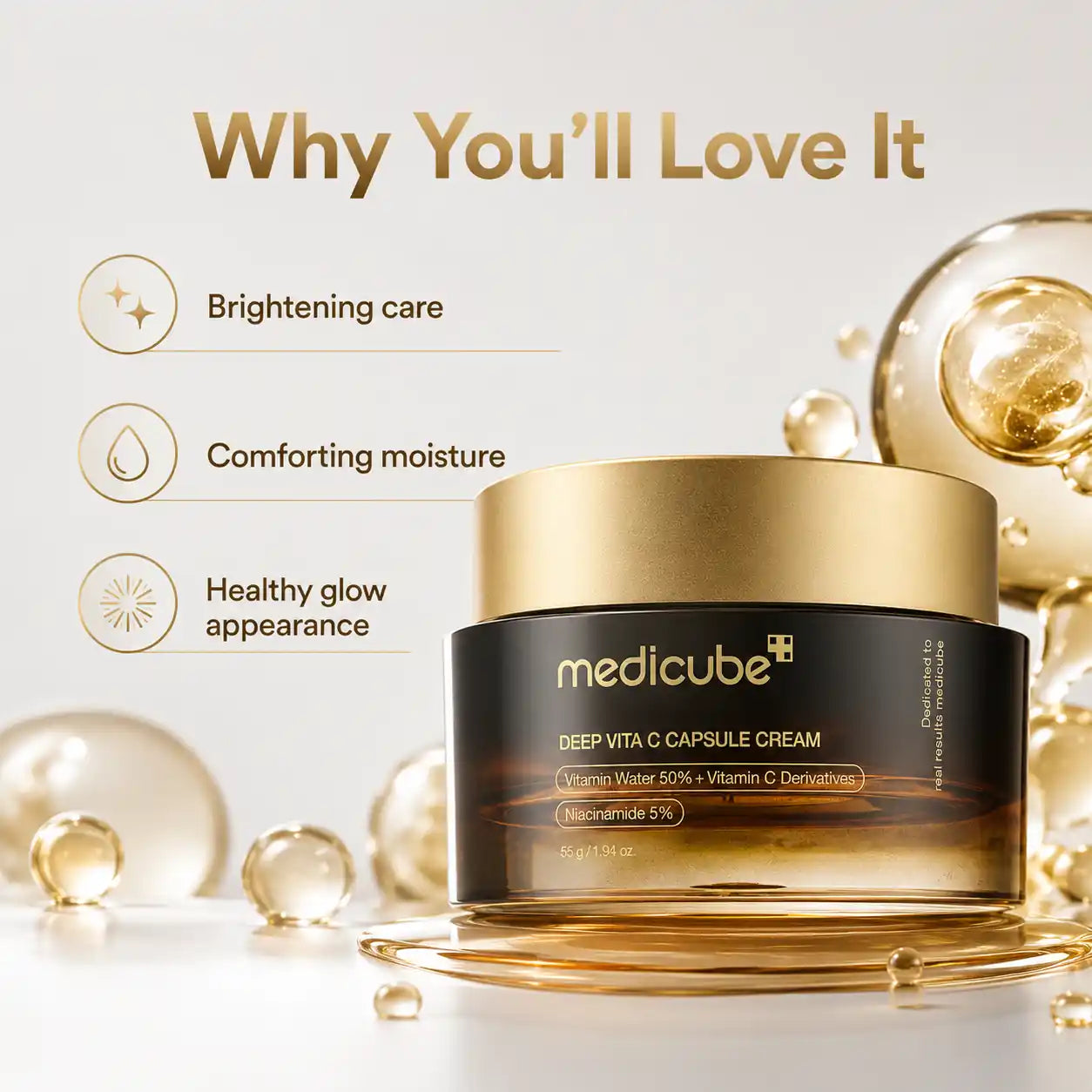 Medicube Deep Vita C Capsule Cream 55g