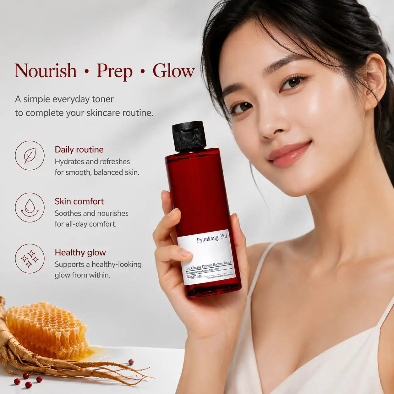 Pyunkang Yul Red Ginseng Propolis Booster Toner 110ml
