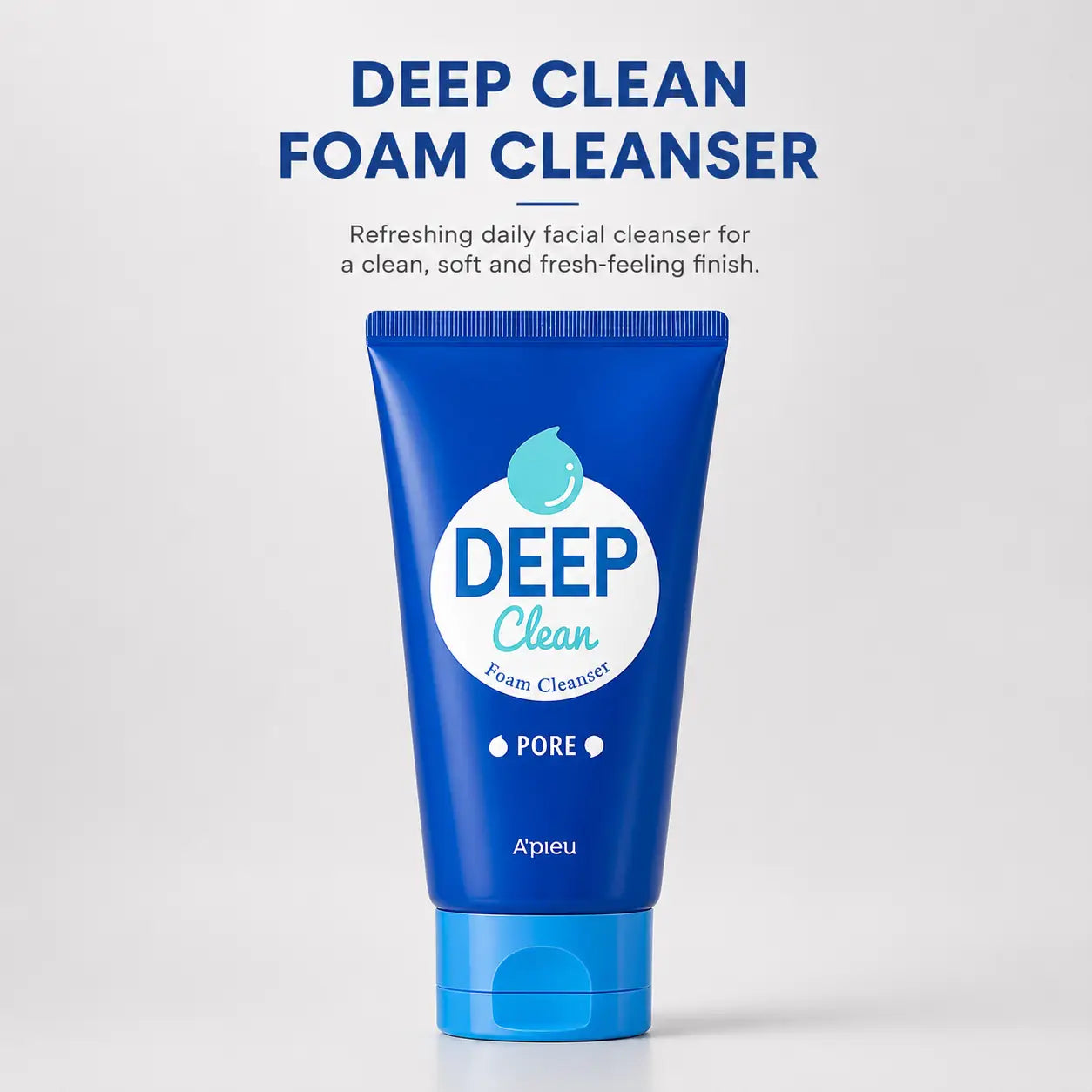 A'pieu Deep Clean Foam Cleanser [Pore] 130ml
