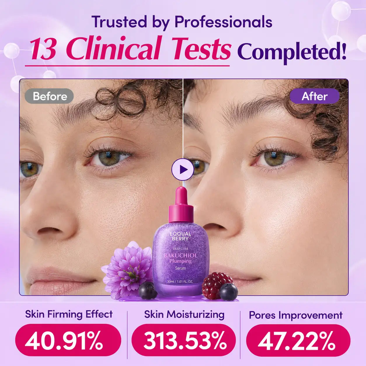 EQQUALBERRY Bakuchiol Plumping Serum 30ml