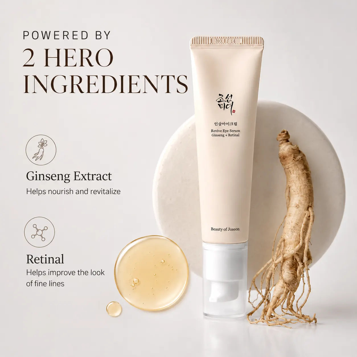 Beauty of Joseon Revive Eye Serum : Ginseng + Retinal 30ml