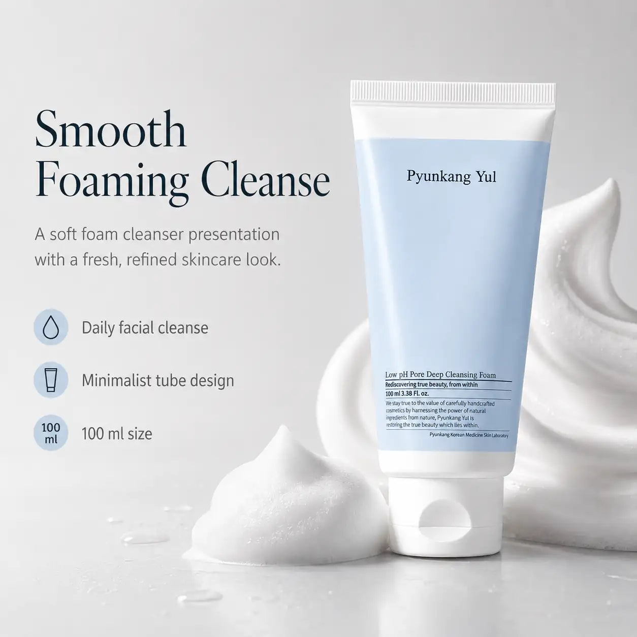 Pyunkang Yul Low pH Pore Deep Cleansing Foam 100ml