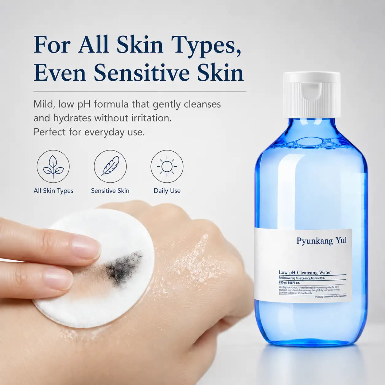 Pyunkang Yul Low pH Cleansing Water 290ml
