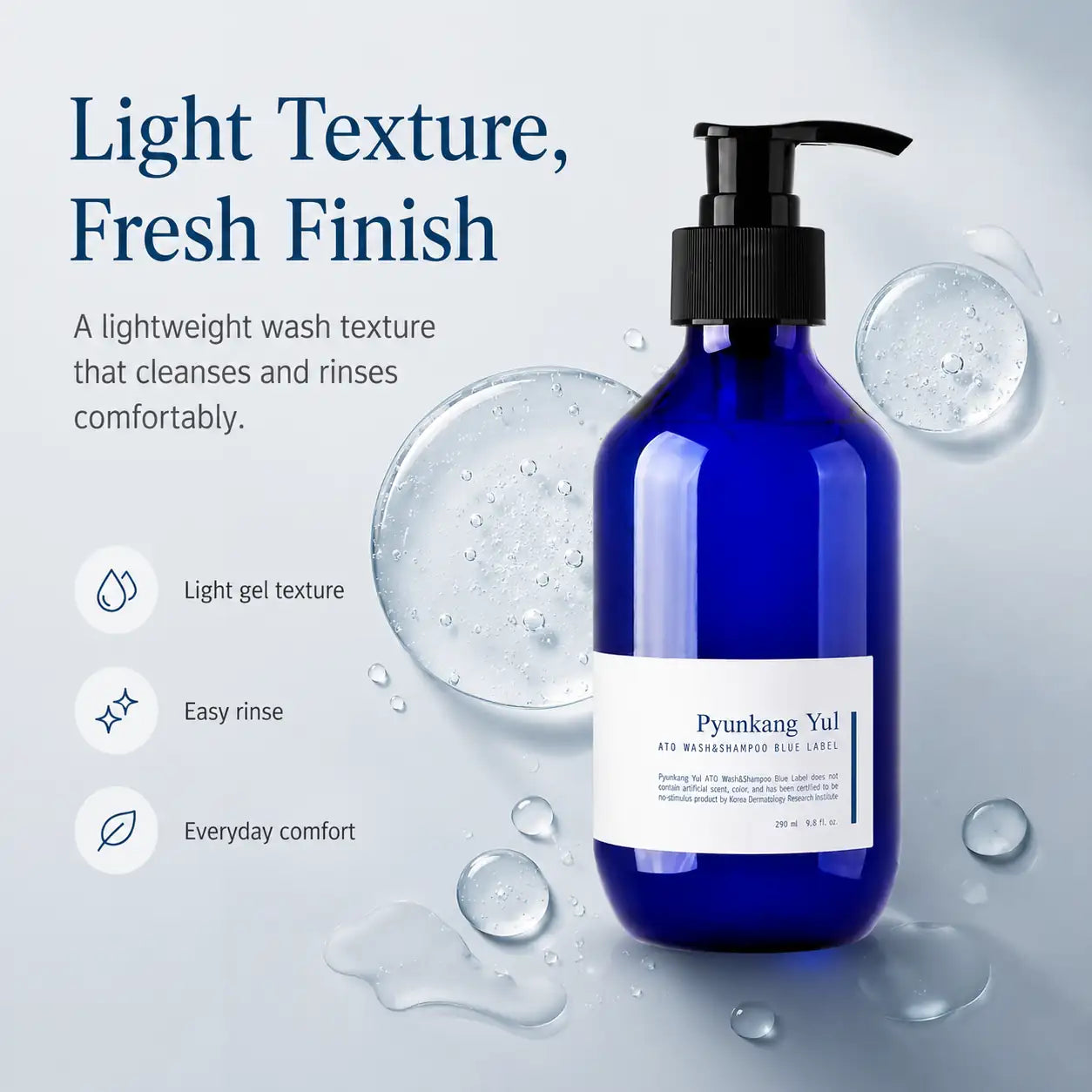 Pyunkang Yul Ato Wash & Shampoo Blue Label 350ml