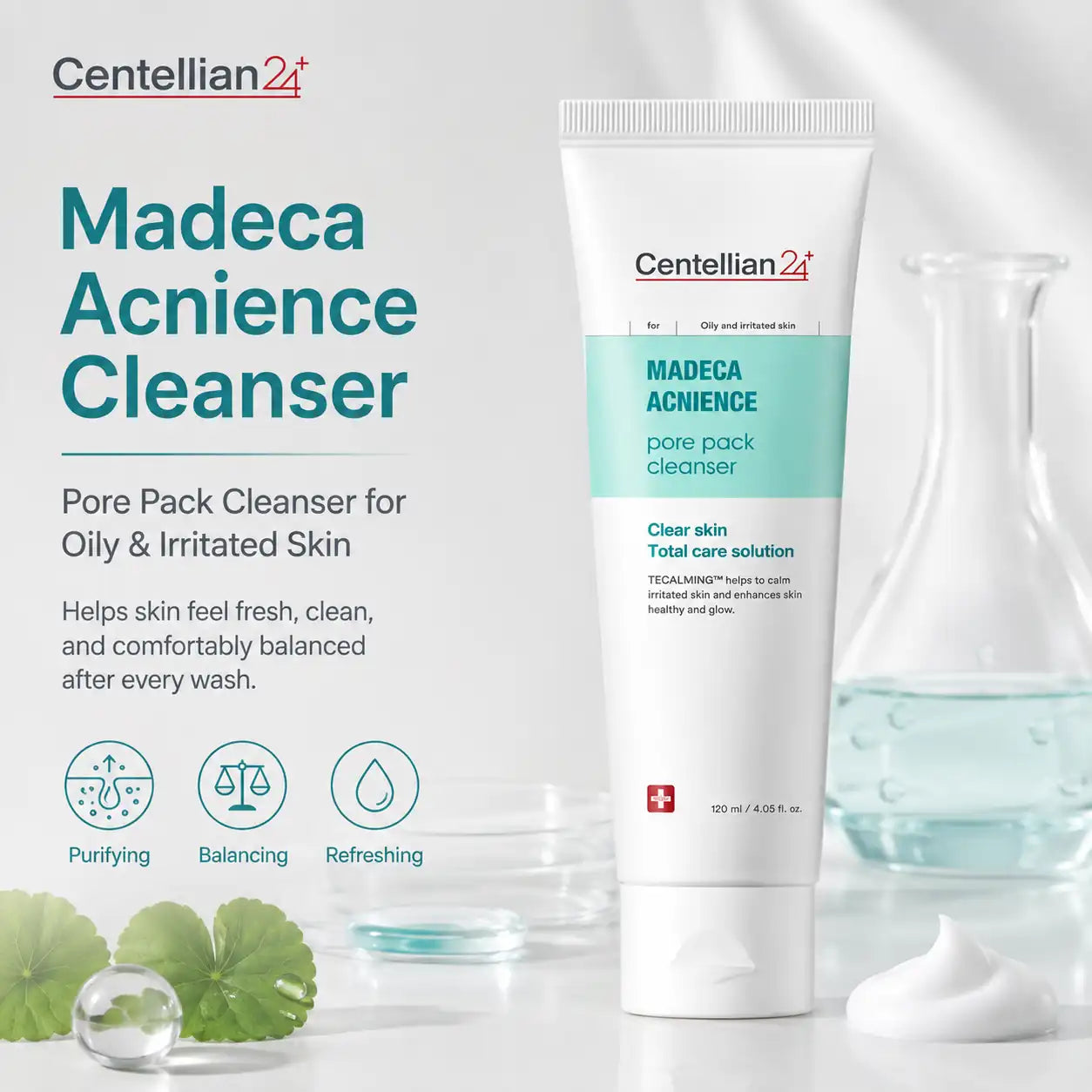 Centellian24 Madeca Acnience Pore Pack Cleanser 120ml