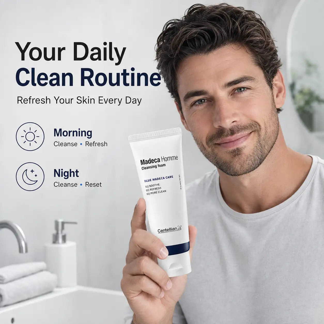 Centellian24 Madeca Homme Cleansing Foam 120ml