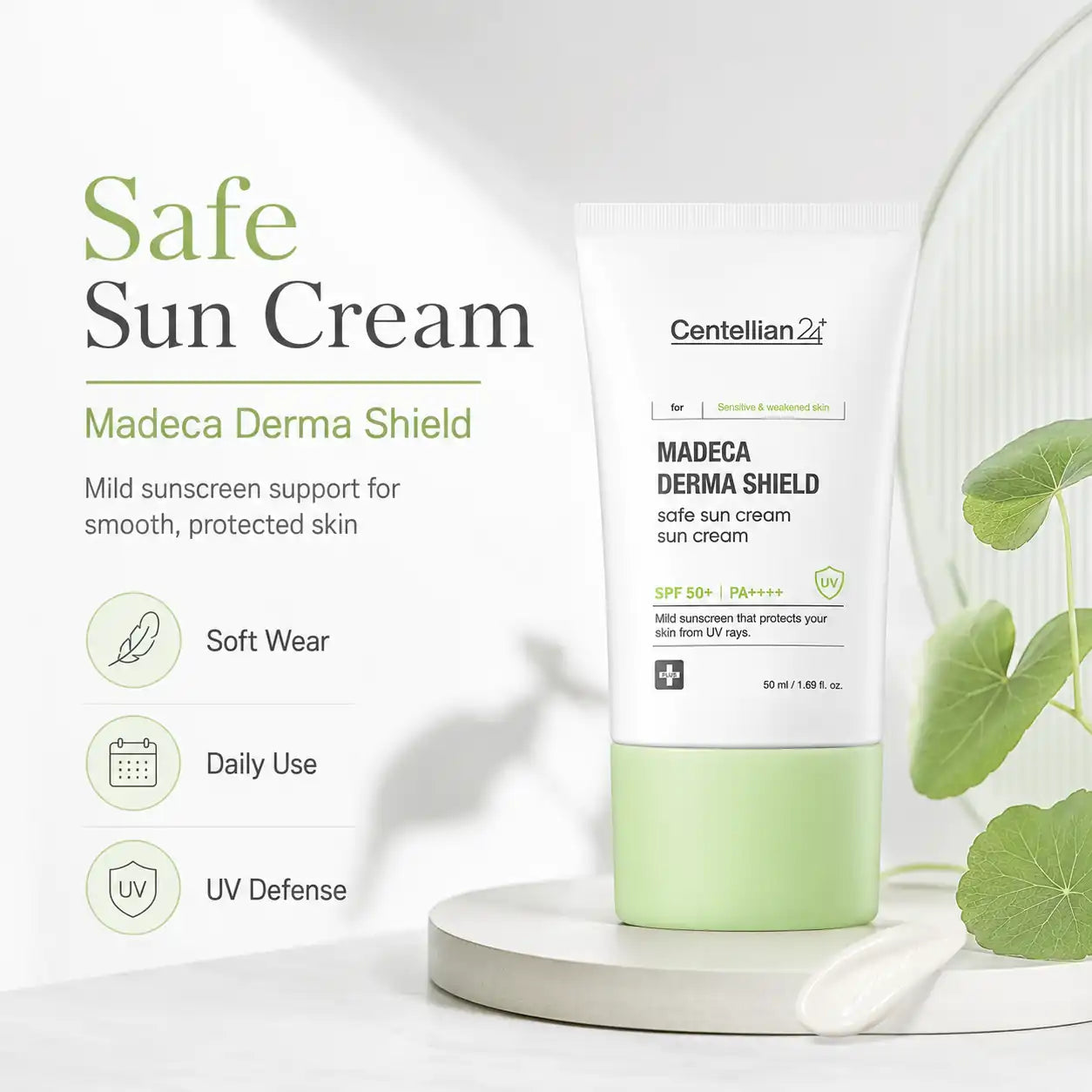 Centellian24 Madeca Derma Shield Sun Cream 50ml