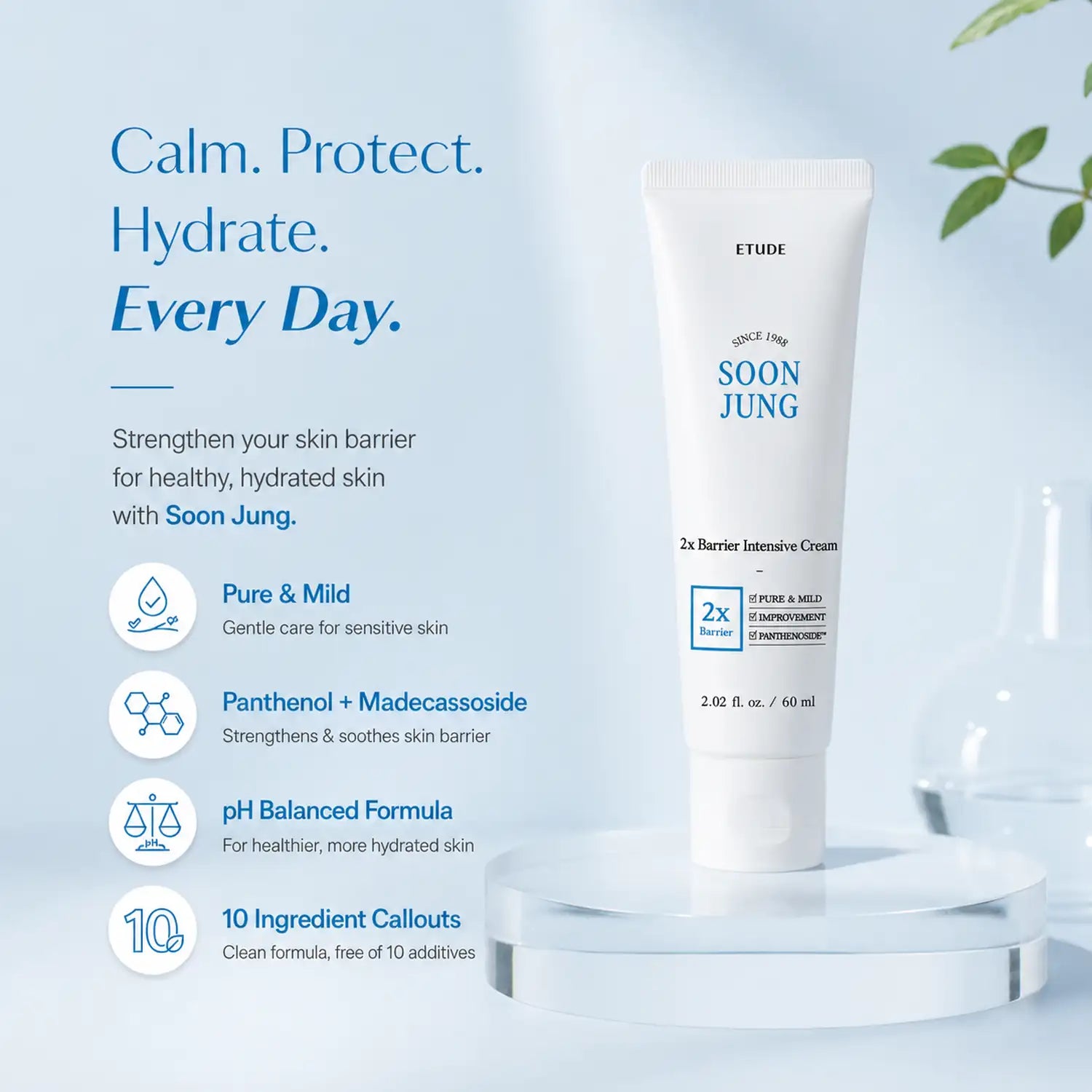 ETUDE SoonJung 2x Barrier Intensive Cream 60ml