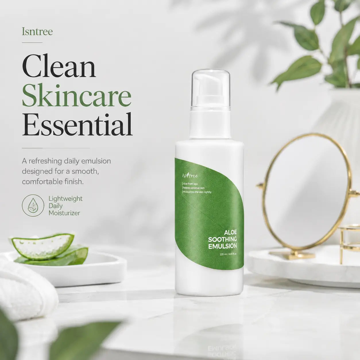 Isntree Aloe Soothing Emulsion 120ml