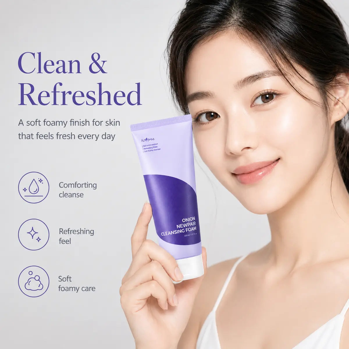 Isntree Onion Newpair Cleansing Foam 150ml