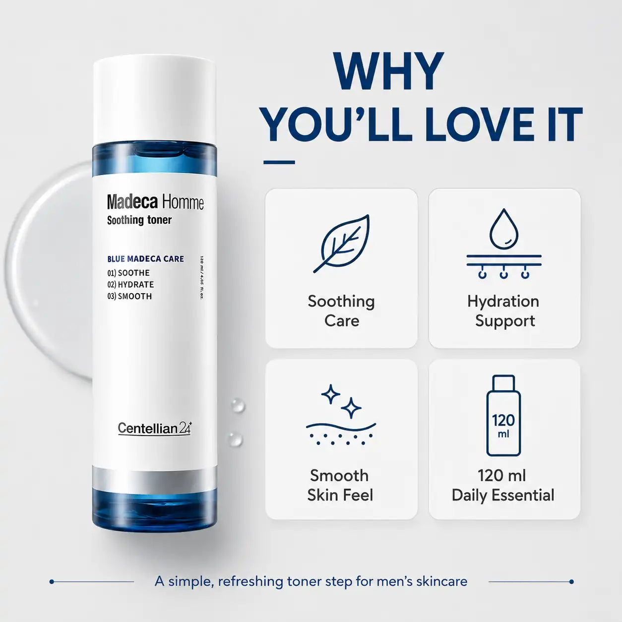Centellian24 Madeca Homme Soothing Toner 150ml
