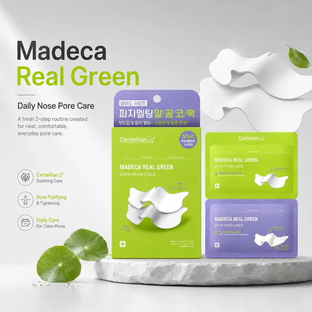 Centellian24 Real Green Pore Nose Pack 5 Set