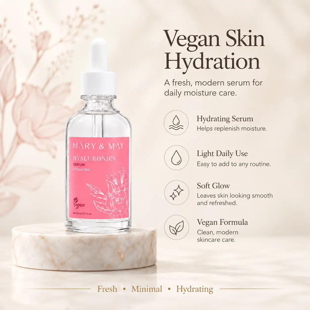 Mary&May Hyaluronics Serum 80ml