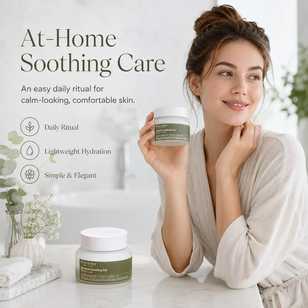 Mary&May Sensitive Soothing Gel Cream 70g