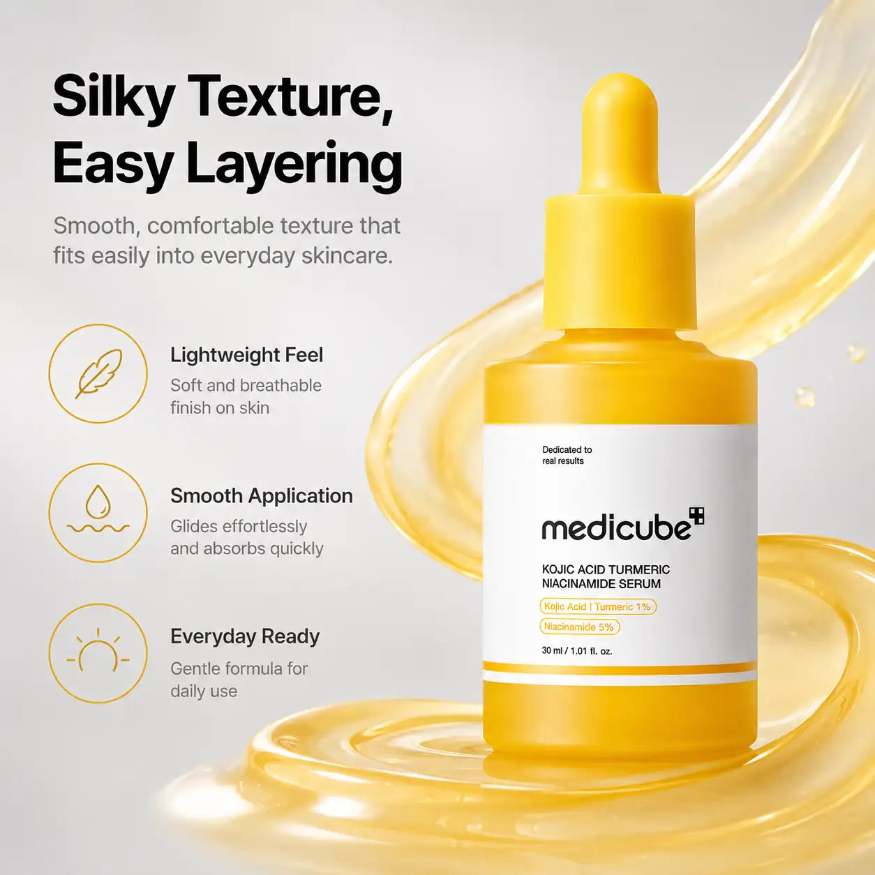 Medicube Kojic Acid Turmeric Niacinamide Serum 30ml