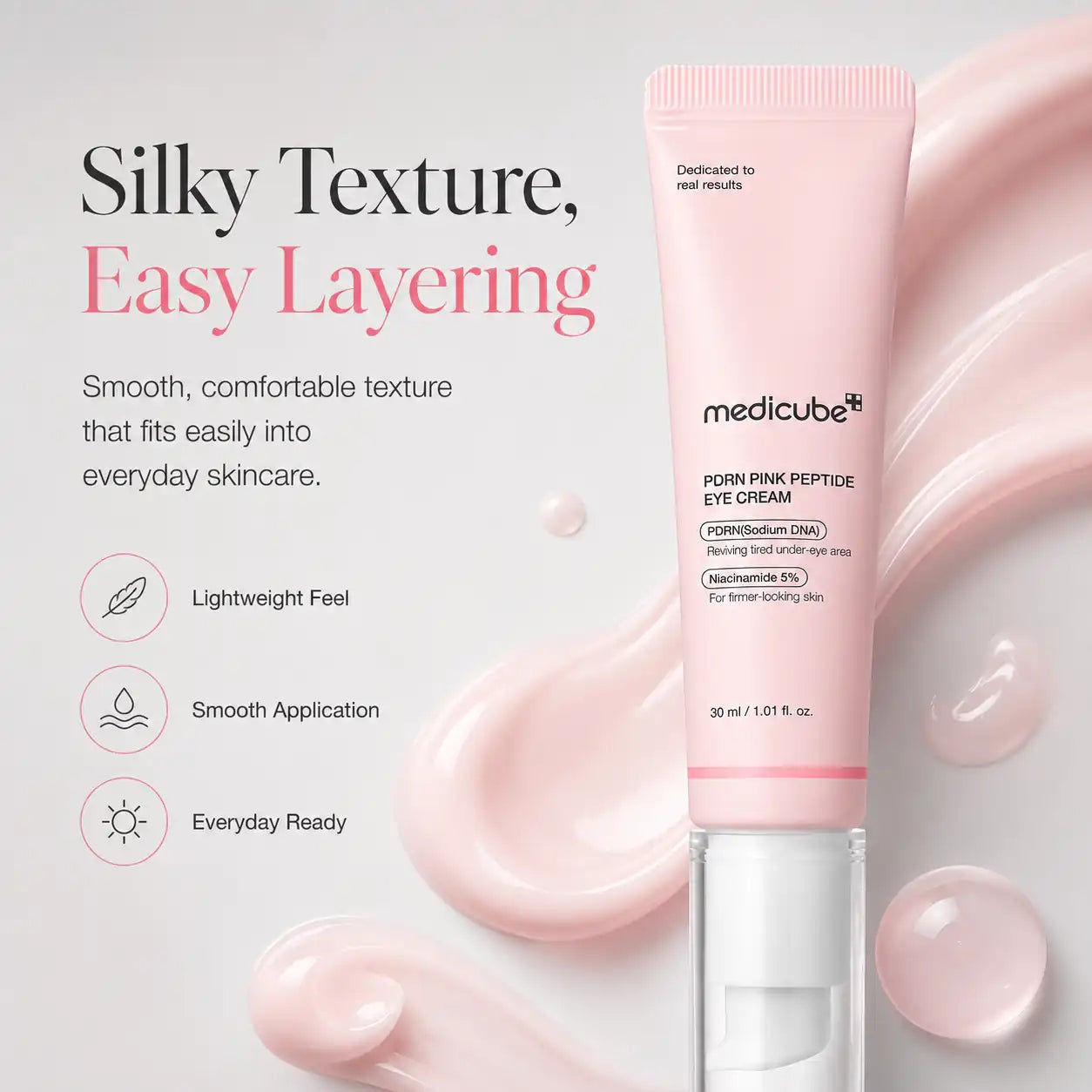 Medicube PDRN Pink Peptide Eye Cream 30ml