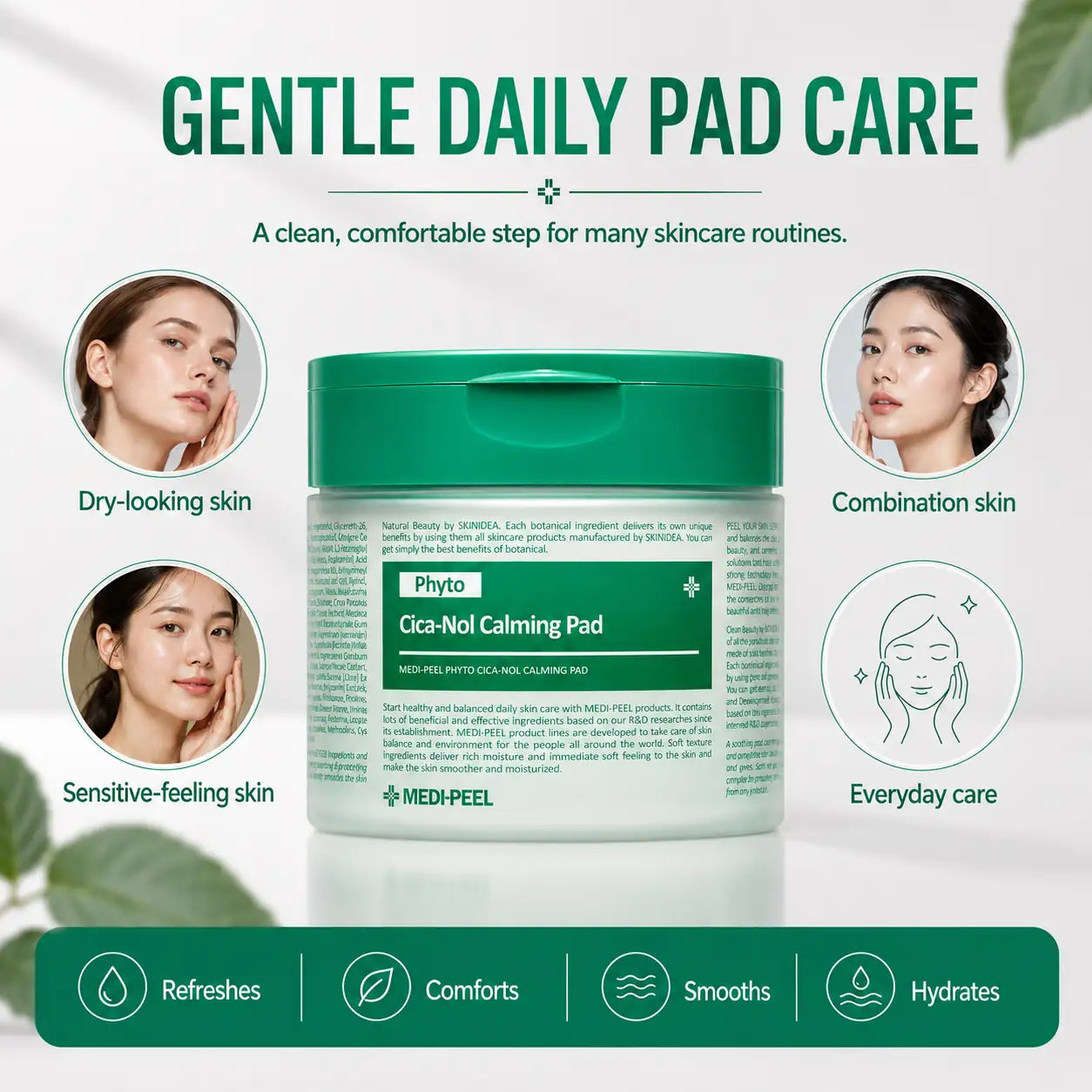 MEDI-PEEL Phyto Cica-Nol Calming Pad 70ea