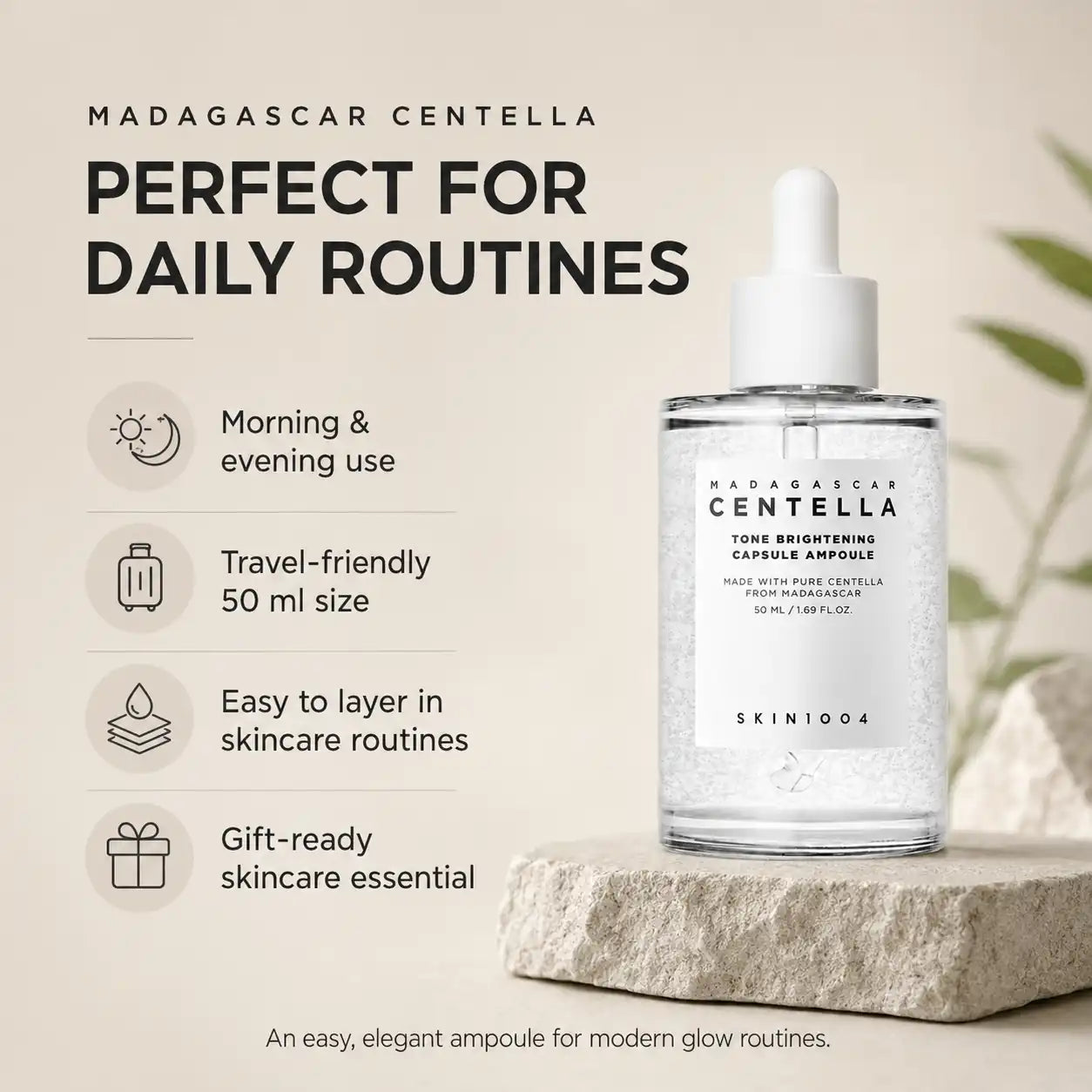 SKIN1004 Madagascar Centella Tone Brightening Capsule Ampoule 50ml