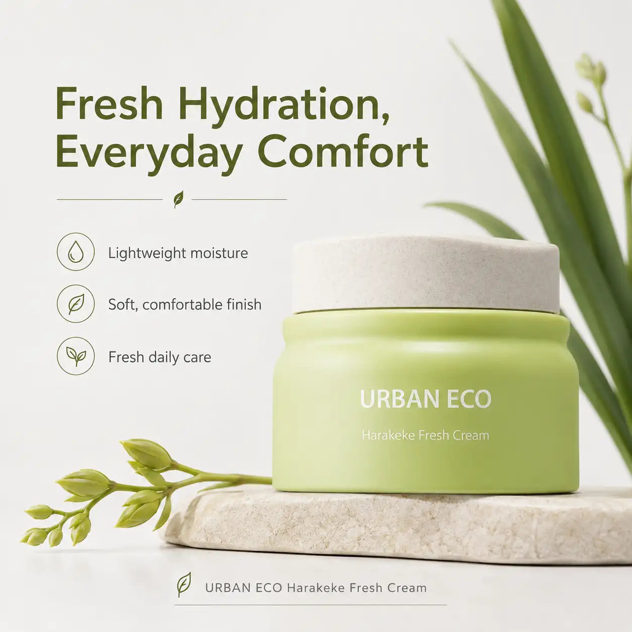 The Saem Urban Eco Harakeke Fresh Cream 50ml