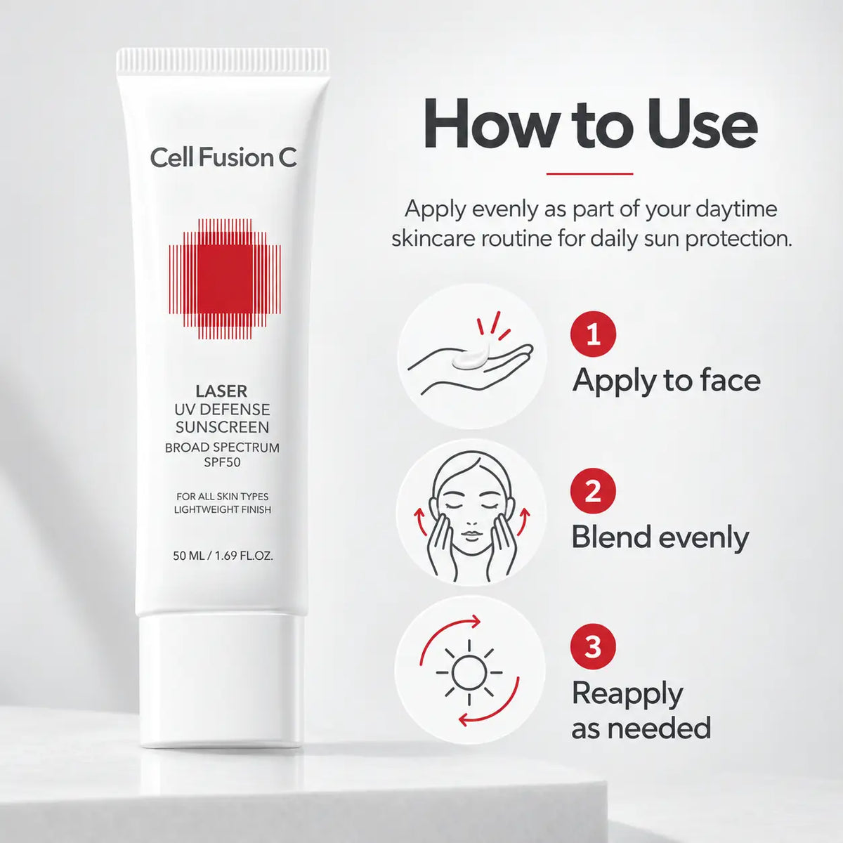 Cell Fusion C Laser UV Defense Sunscreen Twin Pack 50ml + 50ml