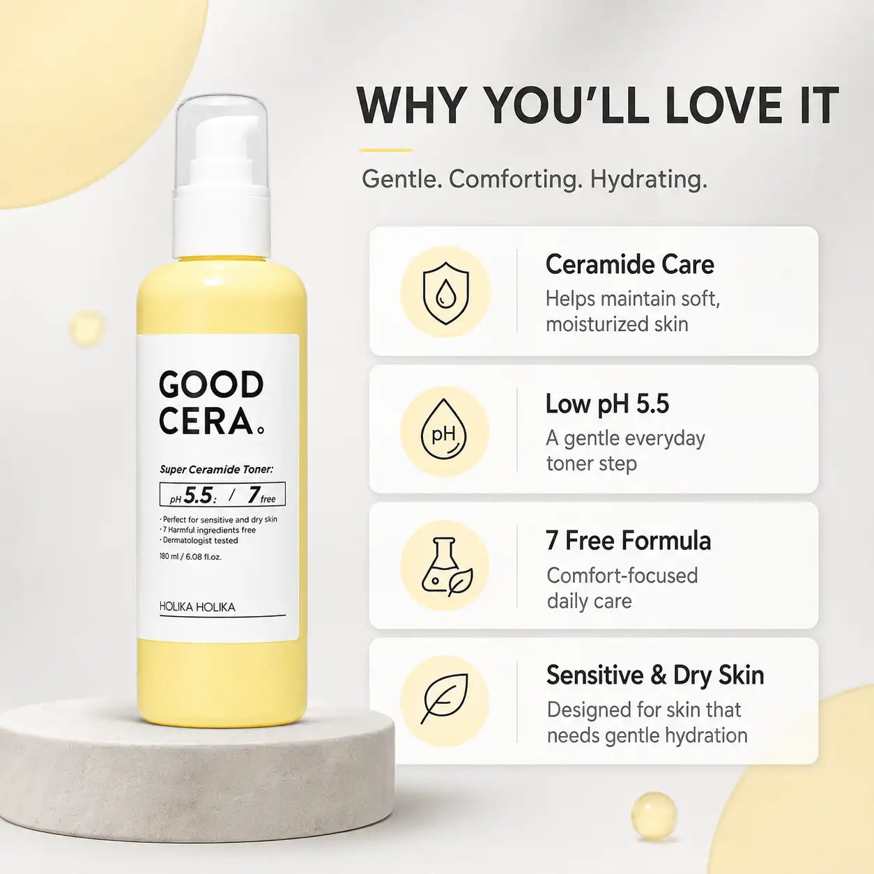 Holika Holika Good Cera Super Ceramide Toner 180ml