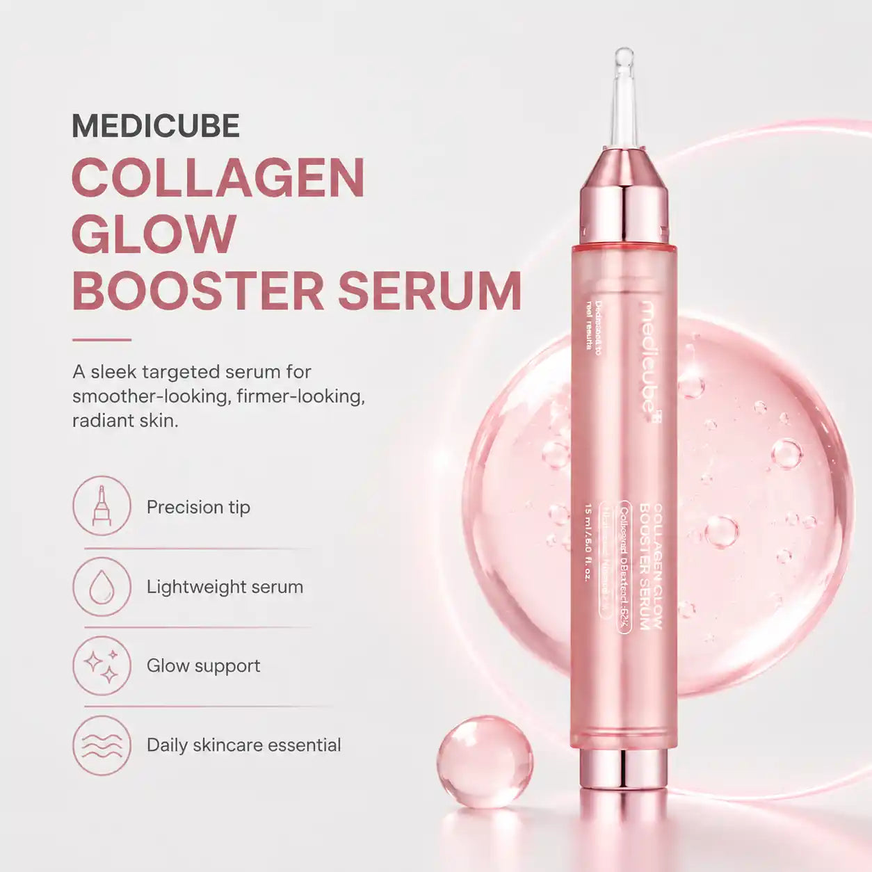 Medicube Collagen Glow Booster Serum 15ml