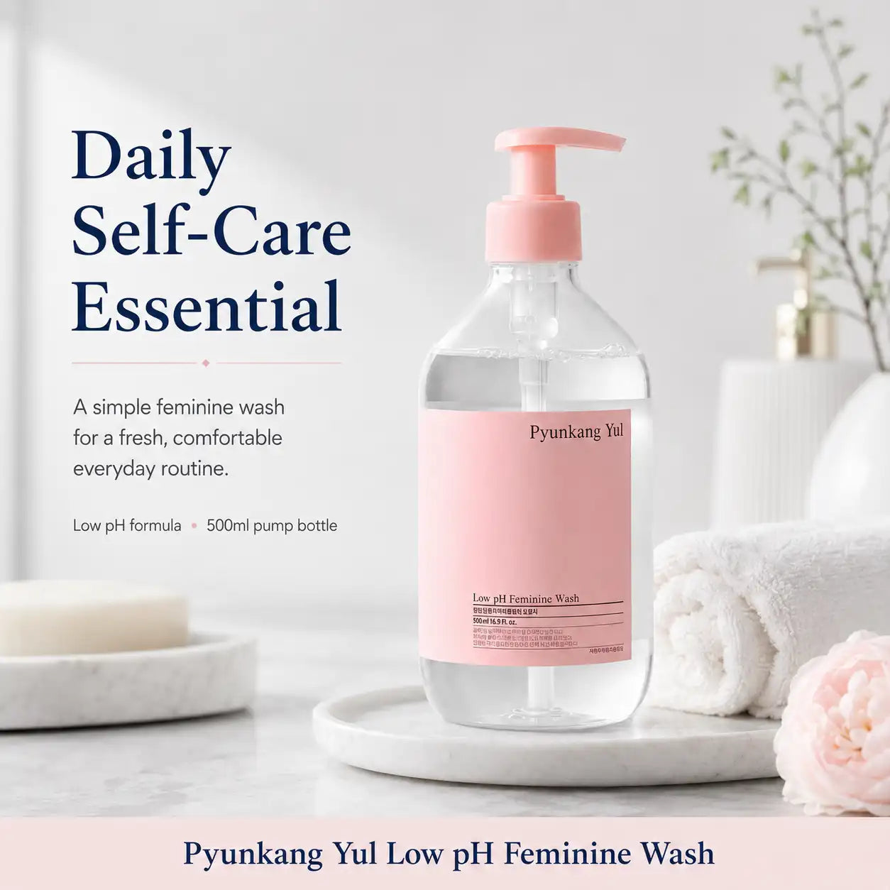 Pyunkang Yul Low pH Feminine Wash 500ml