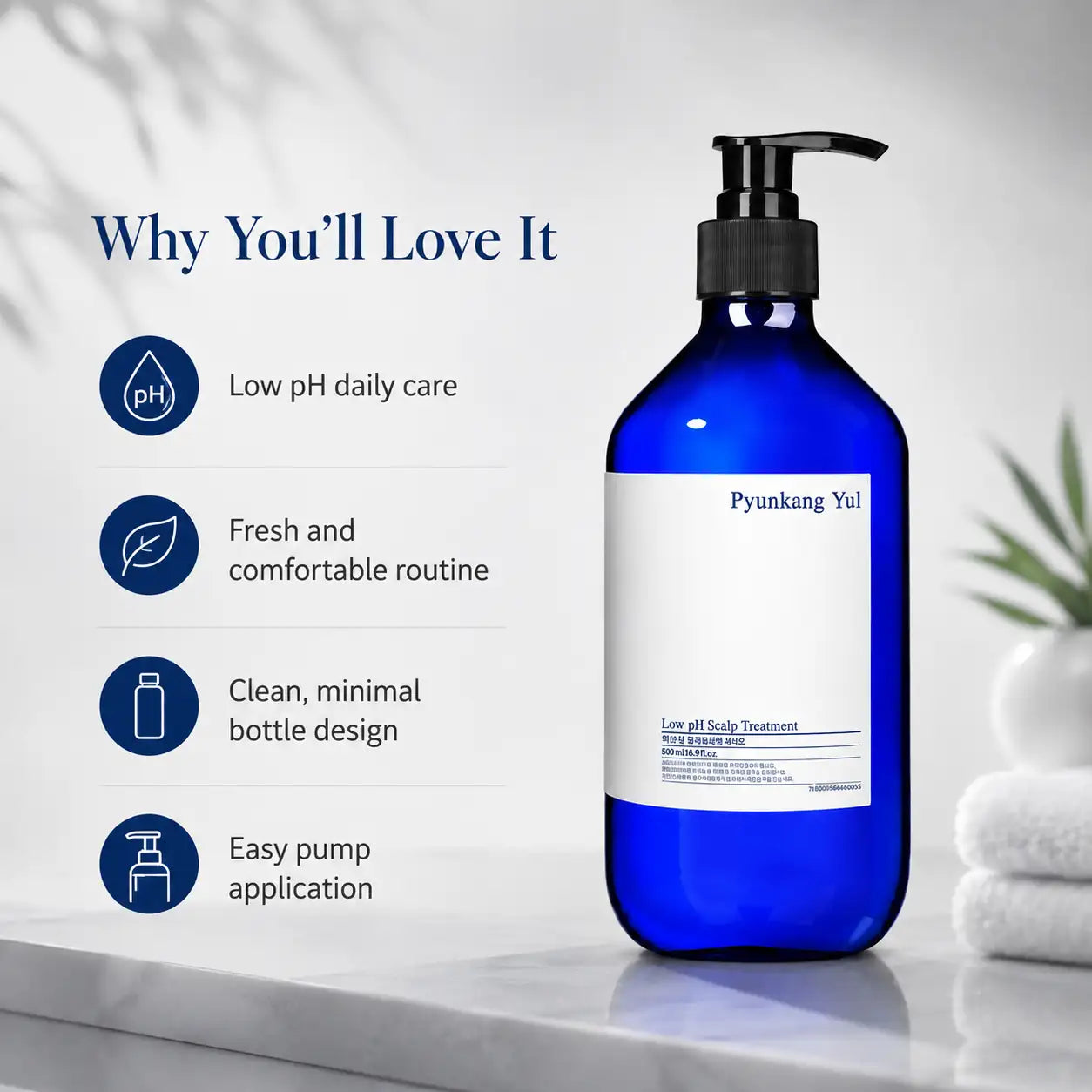 Pyunkang Yul Low pH Scalp Care 500ml