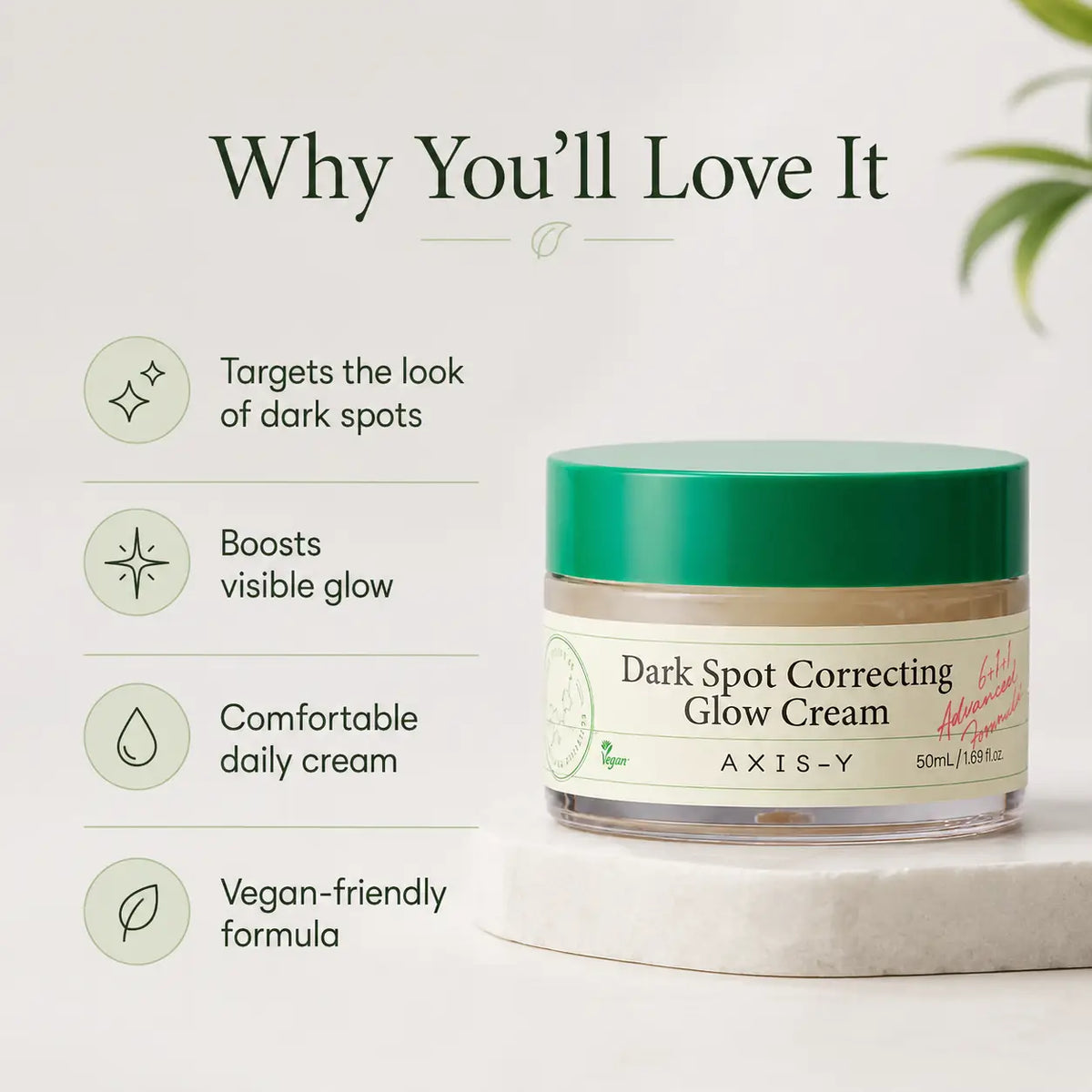 AXIS-Y Dark Spot Correcting Glow Cream 50ml