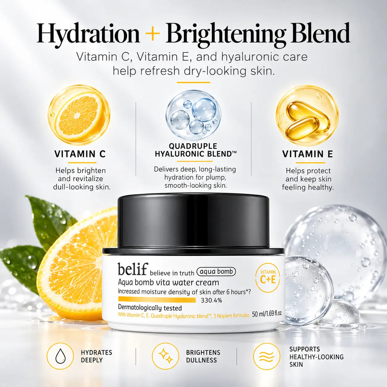 belif Aqua Bomb Vita Water Cream 50ml
