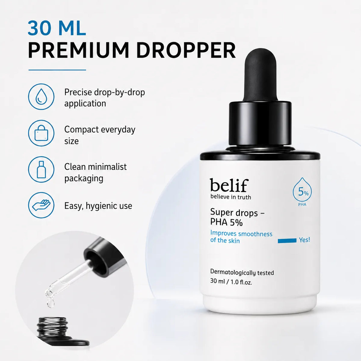 belif Super Drops PHA 5% 30ml