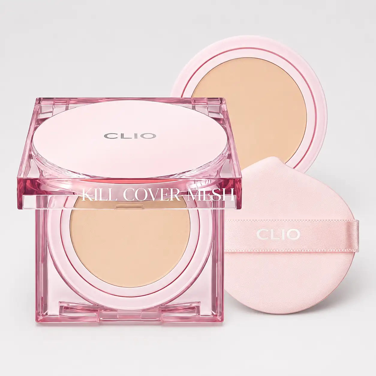 CLIO Kill Cover Mesh Glow Cushion compact open