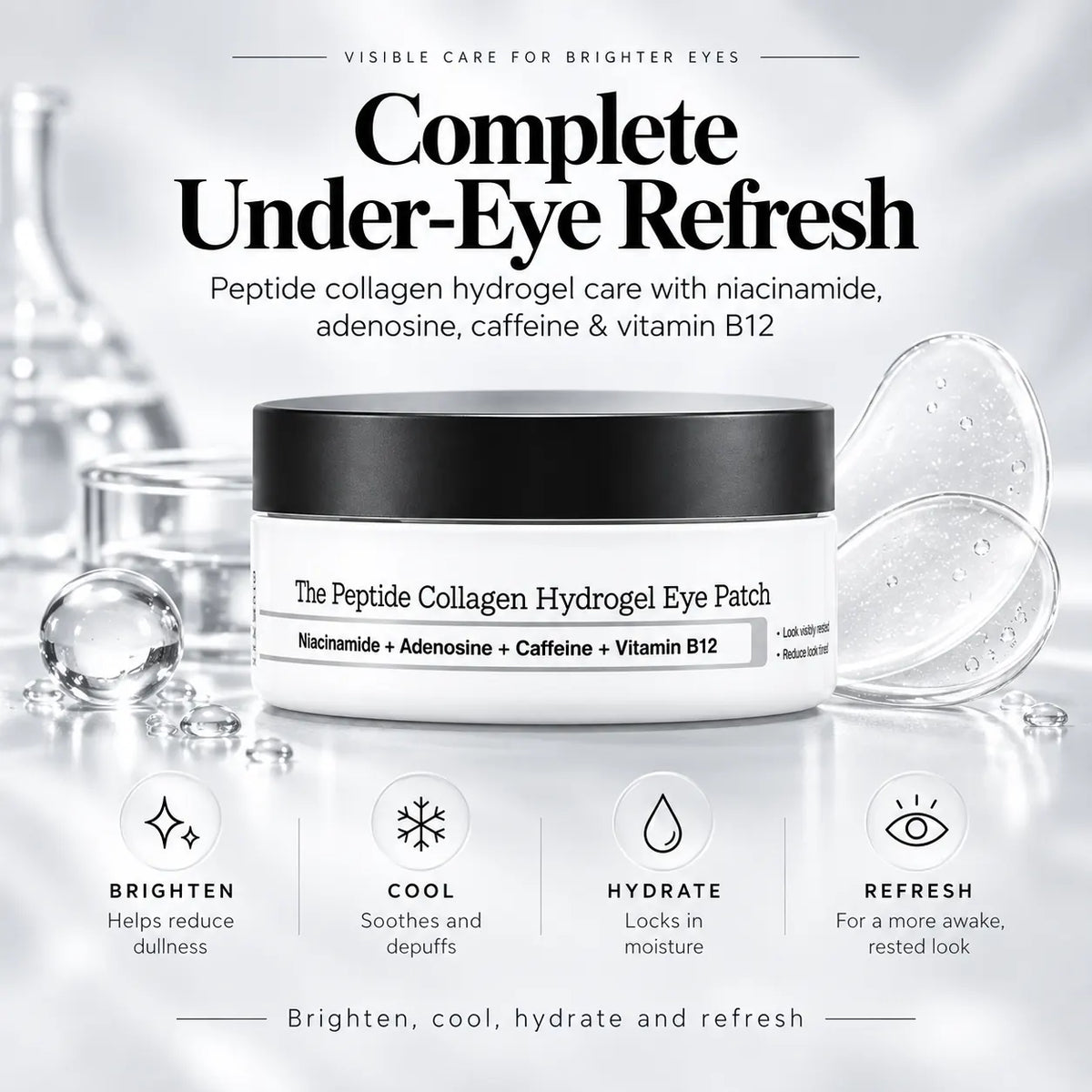 COSRX The Peptide Collagen Hydrogel Eye Patch Patch 60 Patches