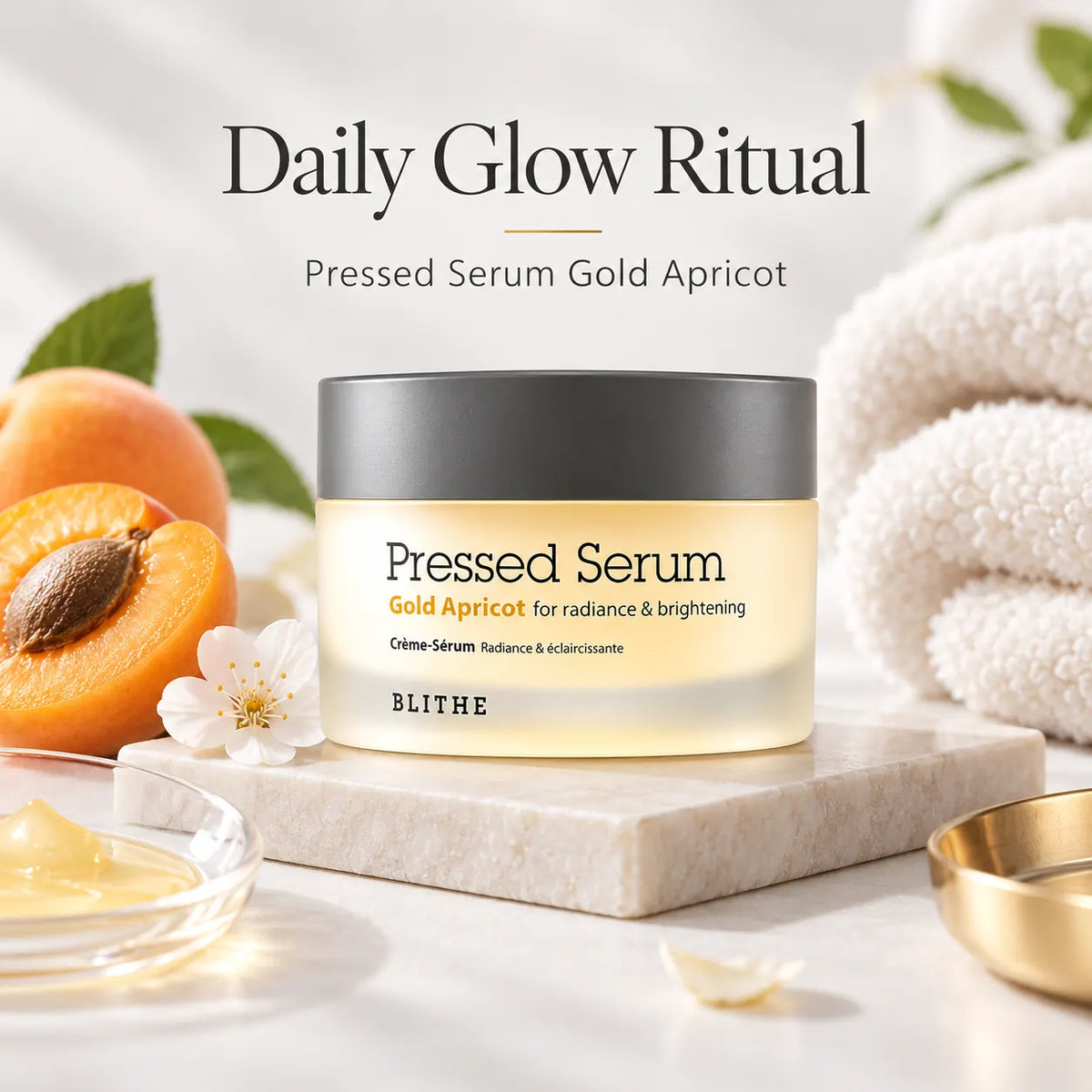 BLITHE Pressed Serum Gold Apricot 50ml