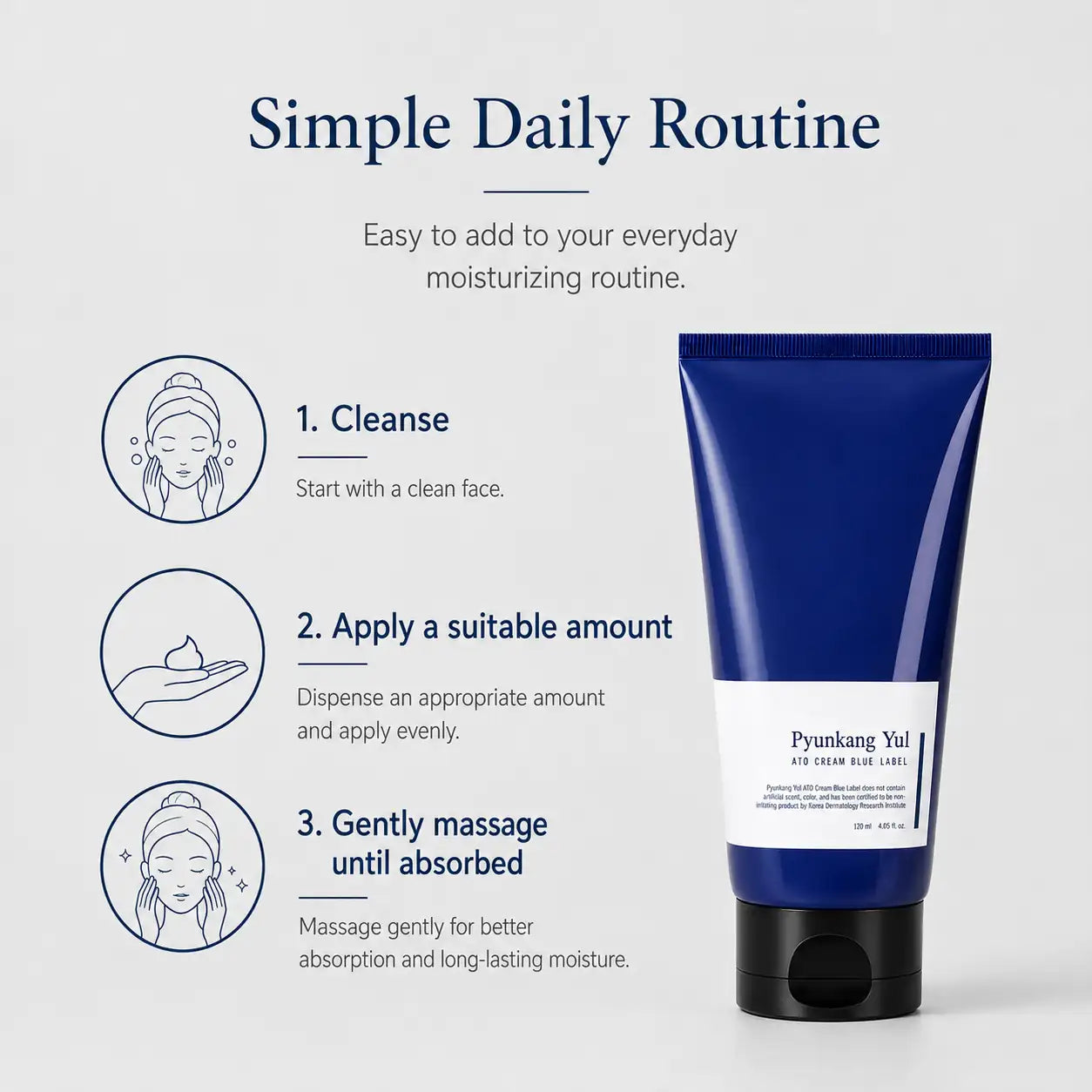 Pyunkang Yul Ato Cream Blue Label 120ml