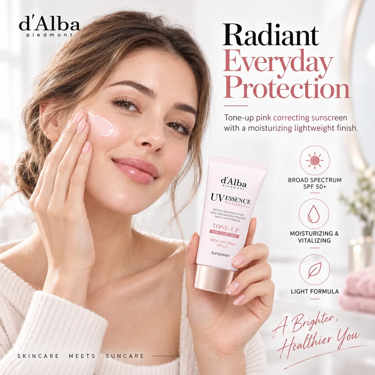 d'Alba Waterfull Tone Up Sunscreen 50ml